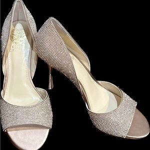 Vince Camuto rose gold heel size 8.